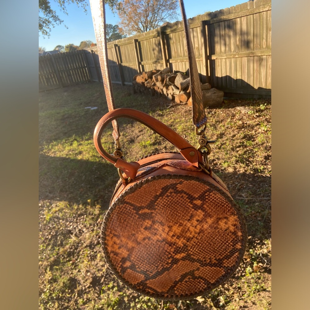 Juan Antonio Canteen Shoulder Bag Leather